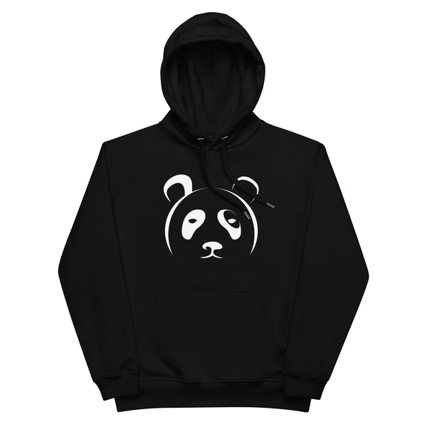 Black panda hoodie online