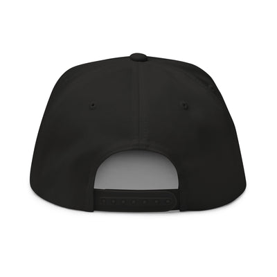 Flat Bill Panda Cap